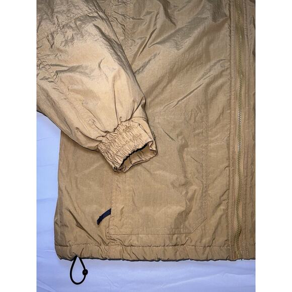 Cabelas Stillwater Supply Co Puffer Jacket Men's Size M Khaki Fleece-Lined Clean - Picture 4 of 16